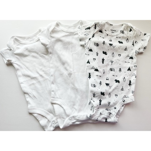 Just One You • 3 Months Baby Onesies Bundle of 3 - Picture 1 of 4